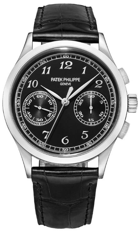 Replica Watch Patek Philippe 5170G-010 Chronograph 5170 White Gold Black